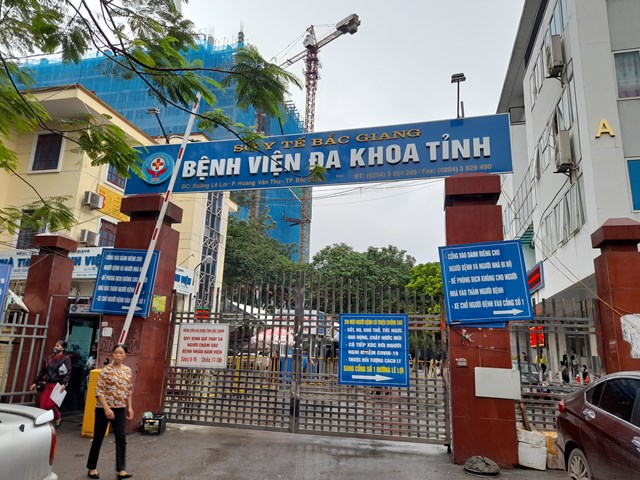 Số điện thoại Bệnh viện đa khoa tỉnh Bắc Giang thông tin địa chỉ liên hệ